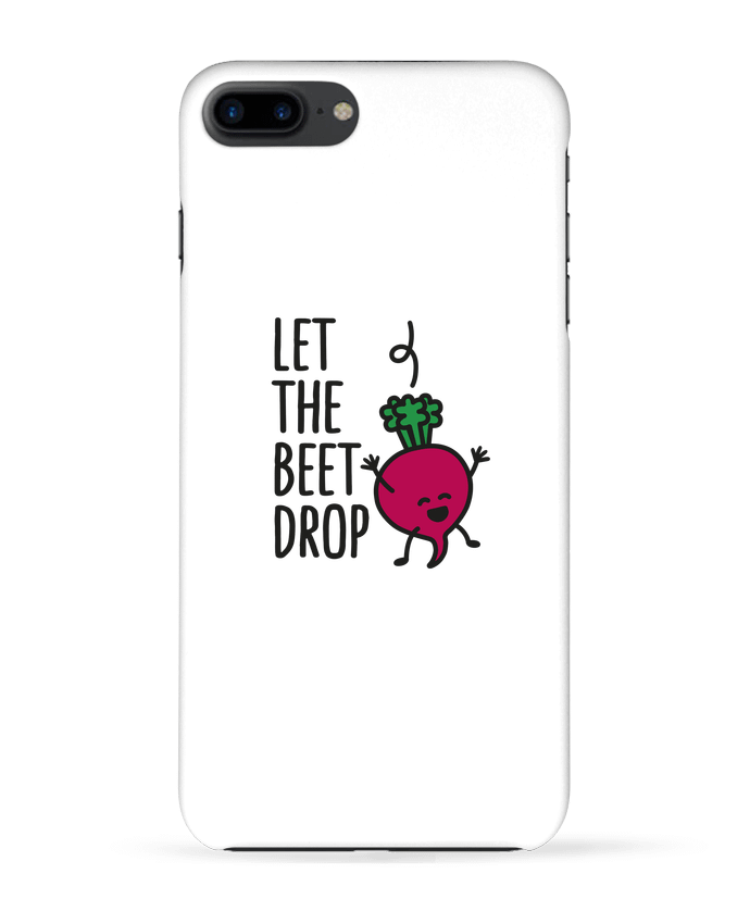 Carcasa Iphone 7+ Let the beet drop por LaundryFactory