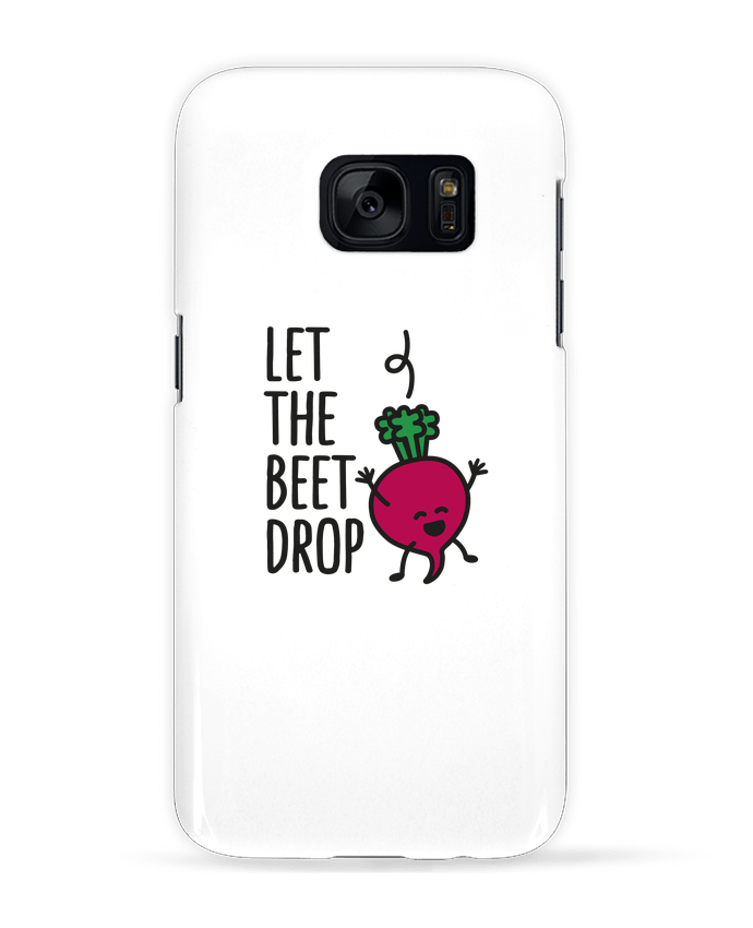 Case 3D Samsung Galaxy S7 Let the beet drop by LaundryFactory