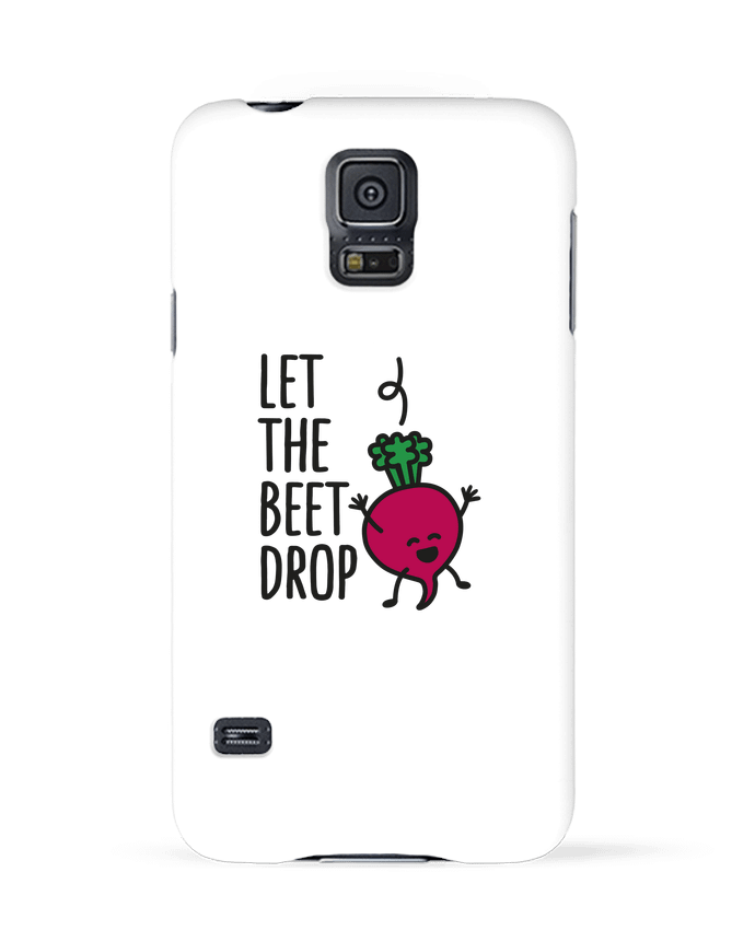 Case 3D Samsung Galaxy S5 Let the beet drop by LaundryFactory