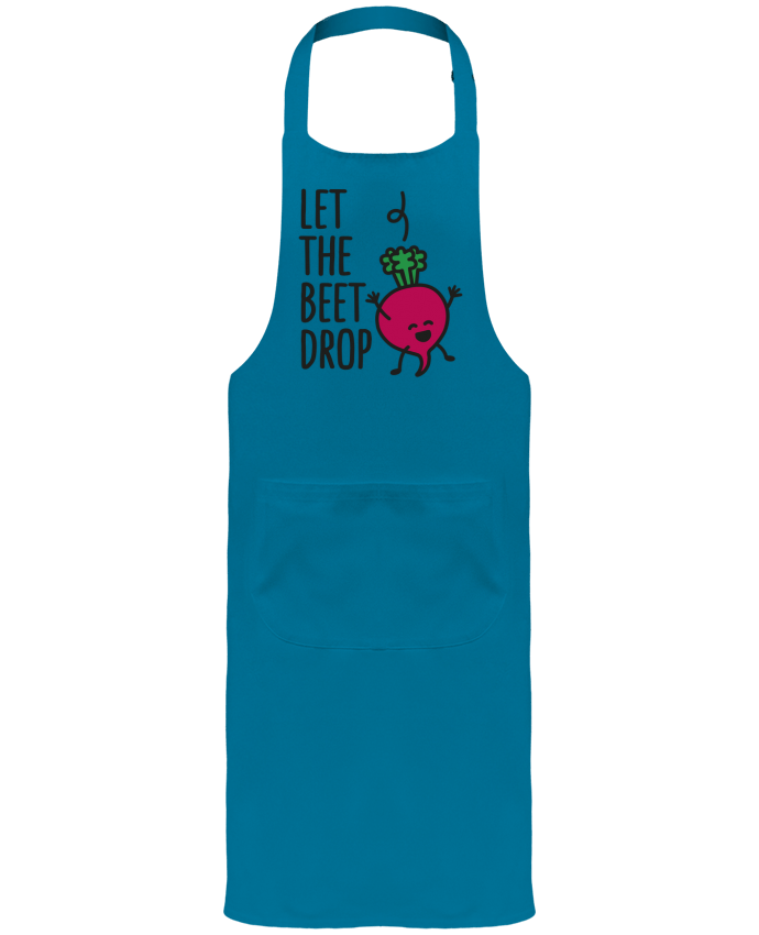Garden or Sommelier Apron with Pocket Let the beet drop by LaundryFactory