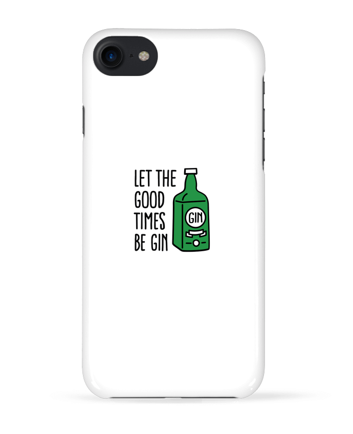 COQUE 3D Iphone 7 Let the good times be gin de LaundryFactory