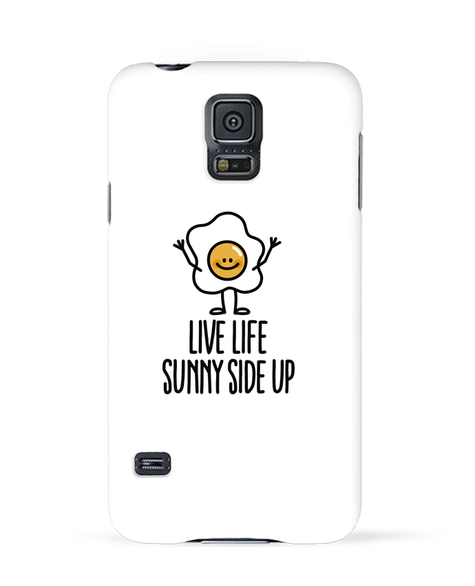 Coque Samsung Galaxy S5 Live life sunny side up par LaundryFactory