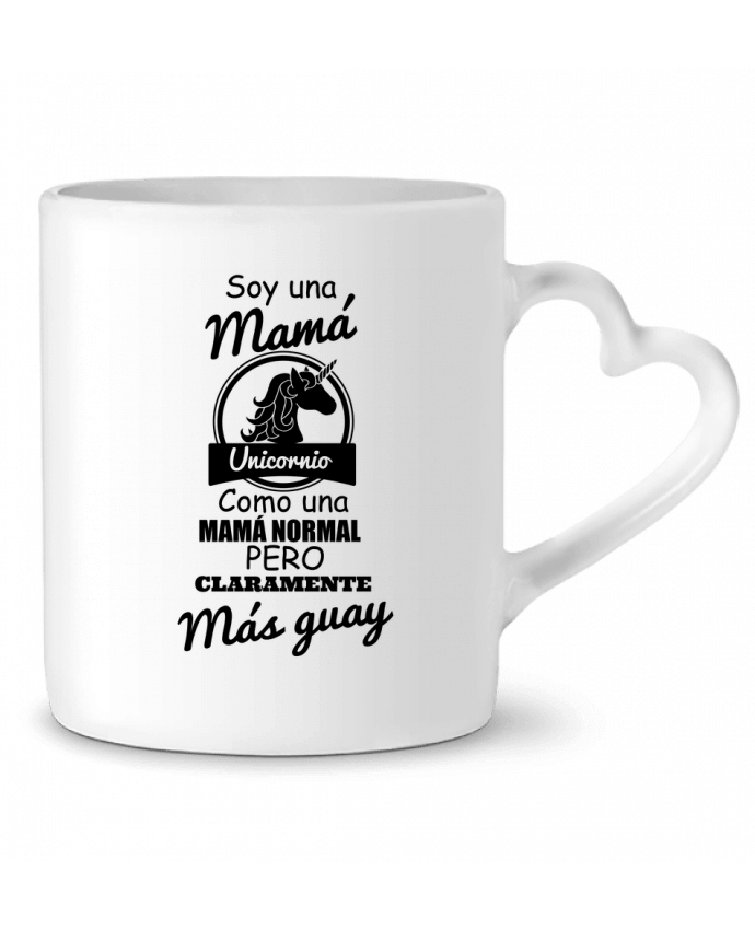 Mug Heart Mamá unicornio by tunetoo