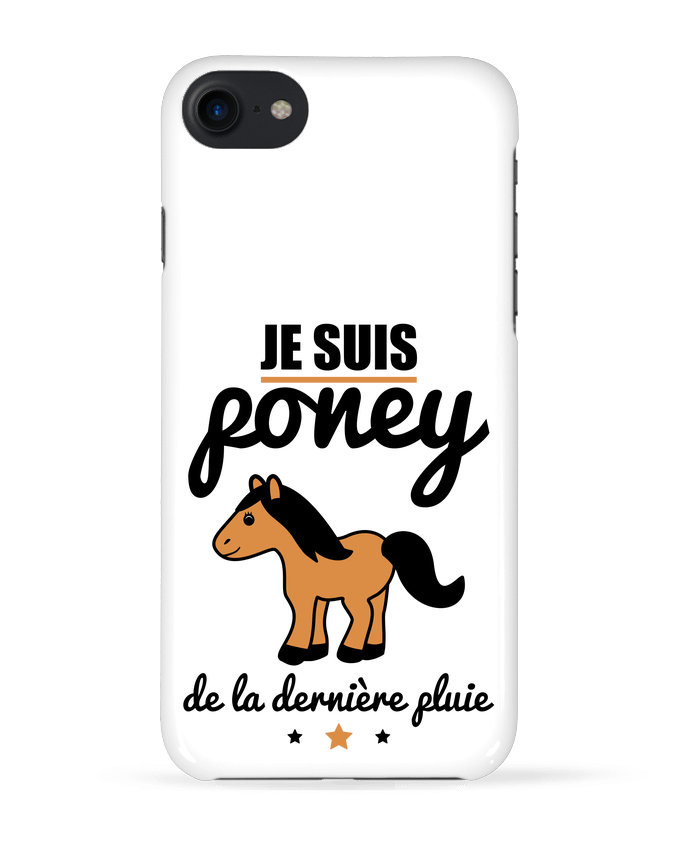 Case 3D iPhone 7 Je suis poney de la dernière pluie de Benichan