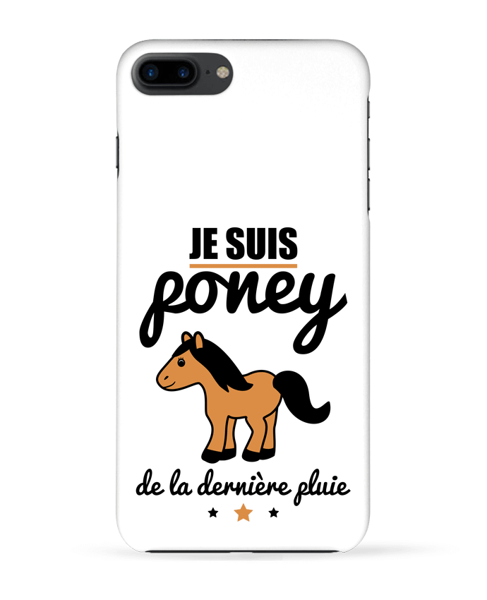 Case 3D iPhone 7+ Je suis poney de la dernière pluie by Benichan