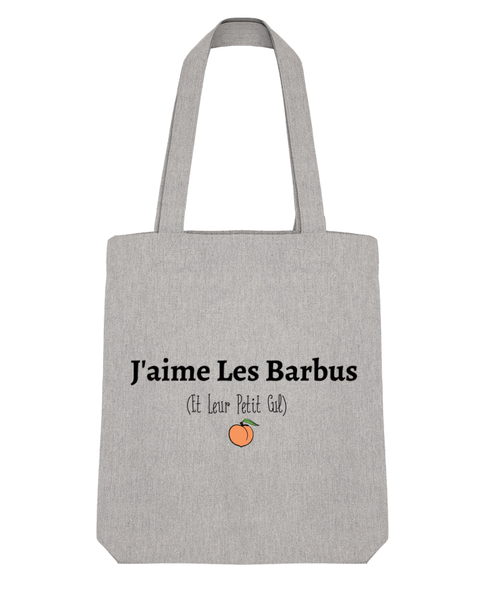 Tote Bag Stanley Stella J'aime les barbus et leur petit cul by tunetoo 