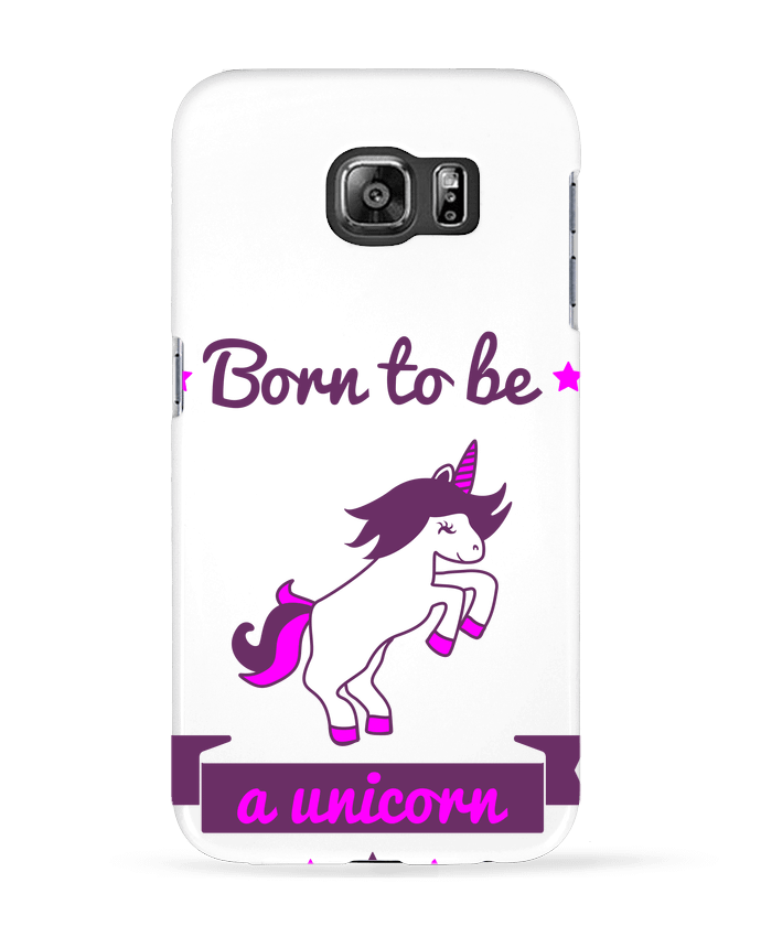 Carcasa Samsung Galaxy S6 Born to be a unicorn - Benichan