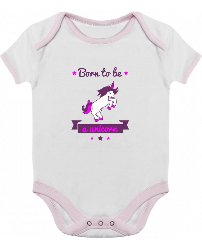 Baby Body Contrast Born to be a unicorn by Benichan