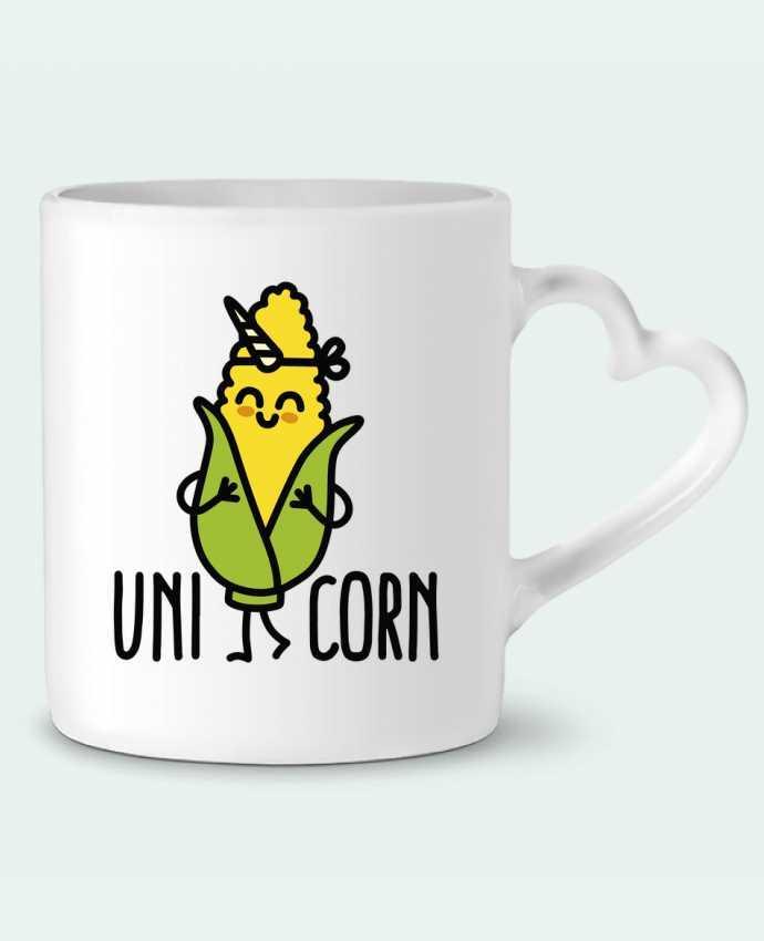 Mug coeur Uni Corn par LaundryFactory