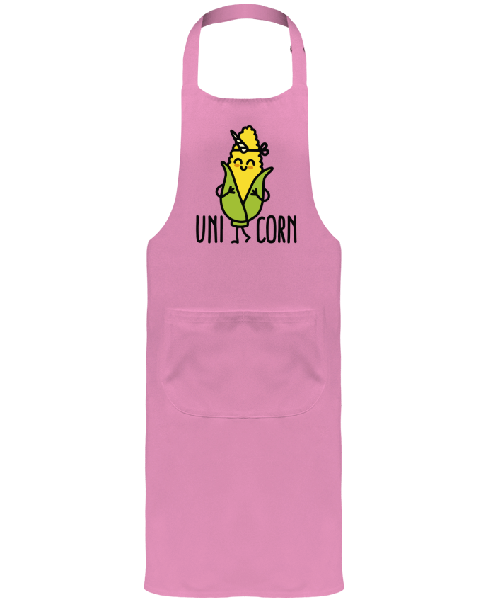 Garden or Sommelier Apron with Pocket Uni Corn by LaundryFactory