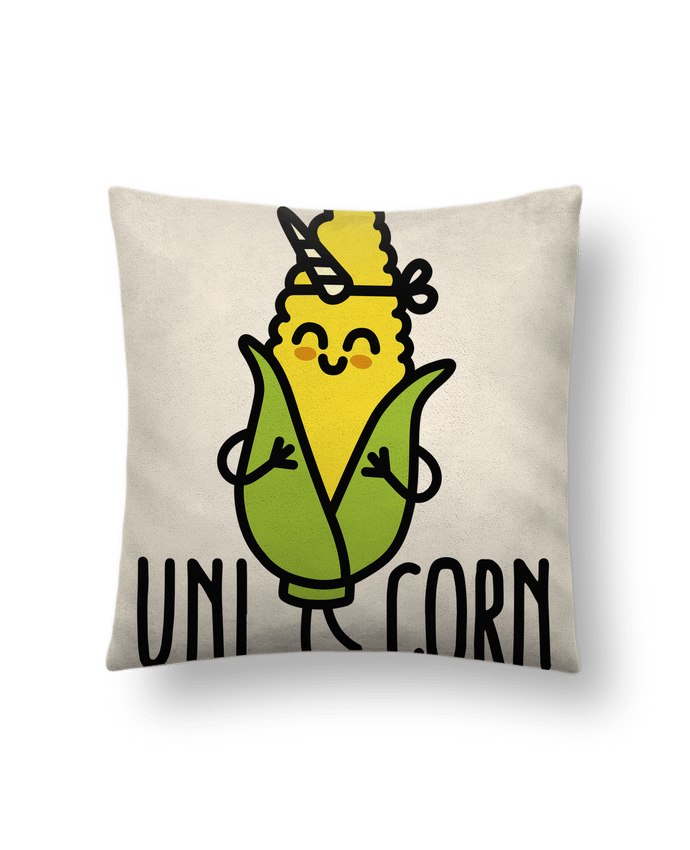 Coussin suédine Uni Corn par LaundryFactory