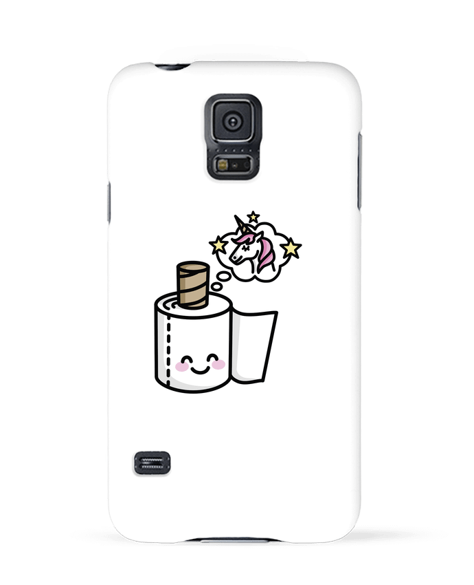 Case 3D Samsung Galaxy S5 Unicorn Toilet Paper by LaundryFactory