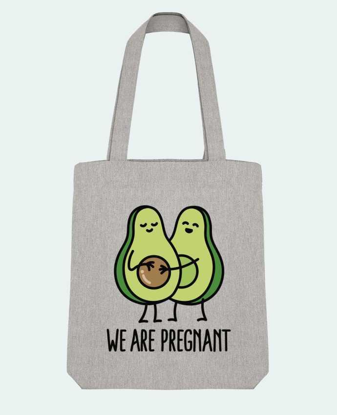 Tote Bag Stanley Stella Avocado we are pregnant by LaundryFactory 