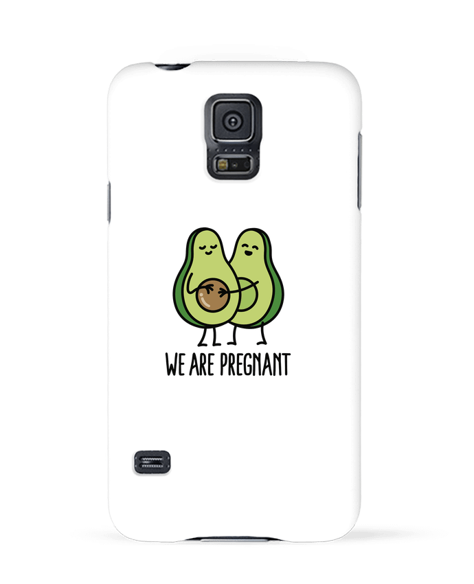 Coque Samsung Galaxy S5 Avocado we are pregnant par LaundryFactory