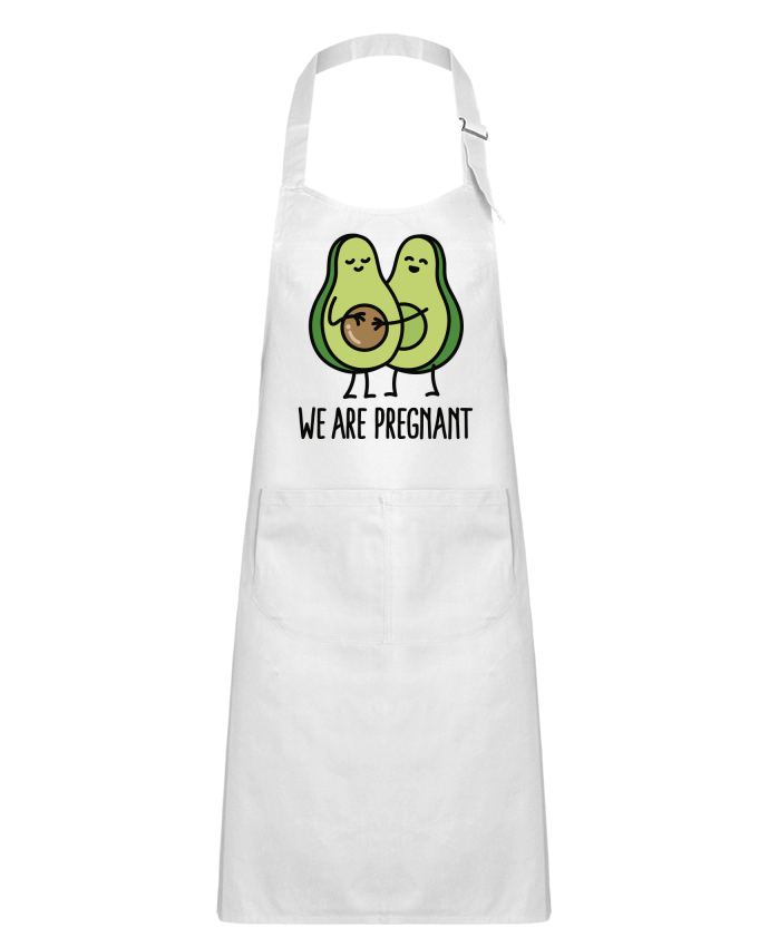 Tablier Enfant Avocado we are pregnant par LaundryFactory