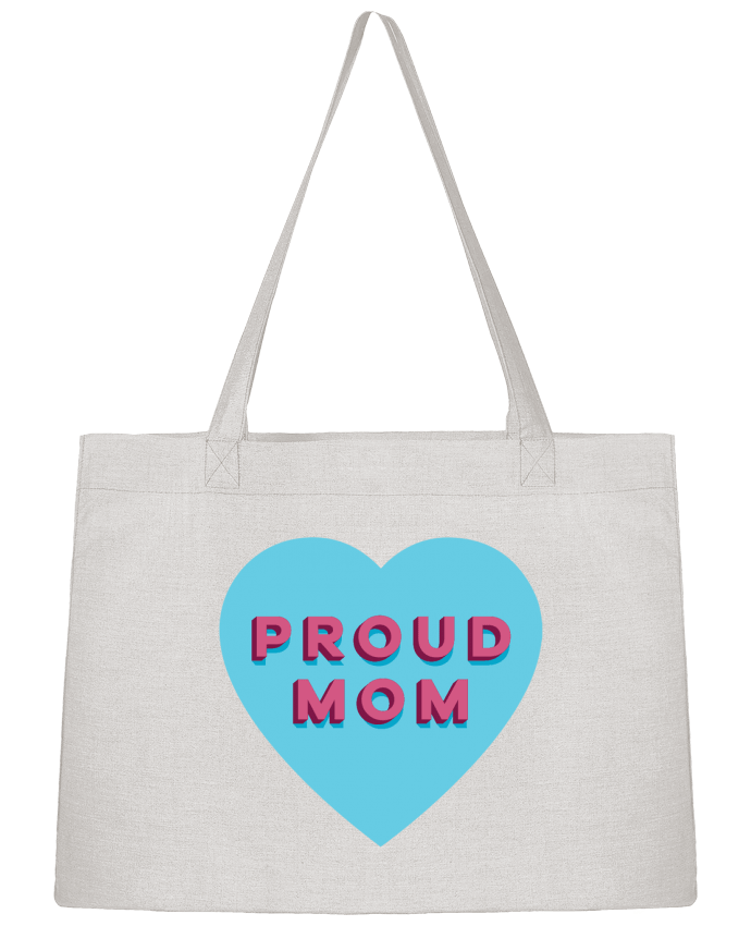 Shopping tote bag Stanley Stella Proud Mom by tunetoo