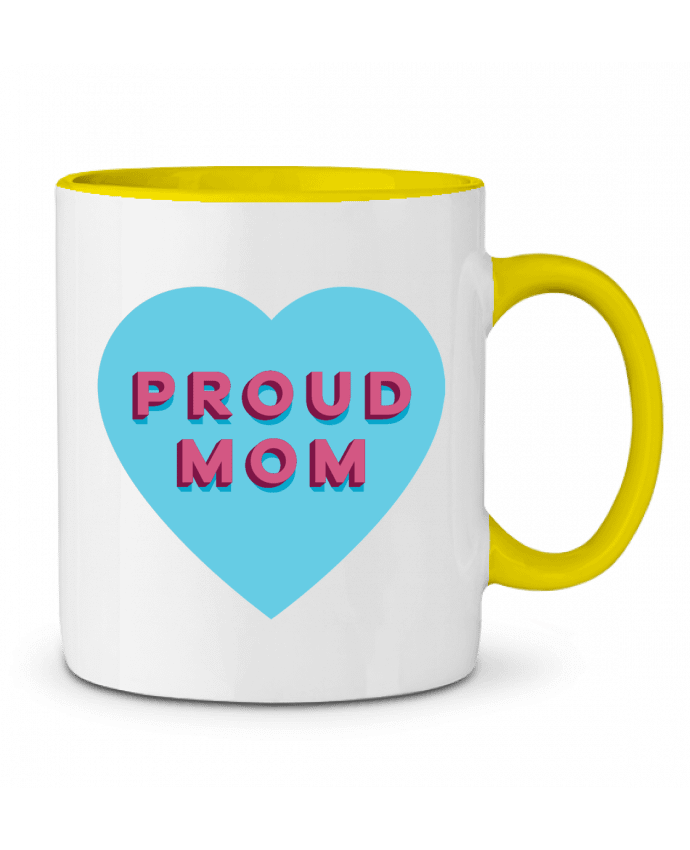 Mug bicolore Proud Mom tunetoo