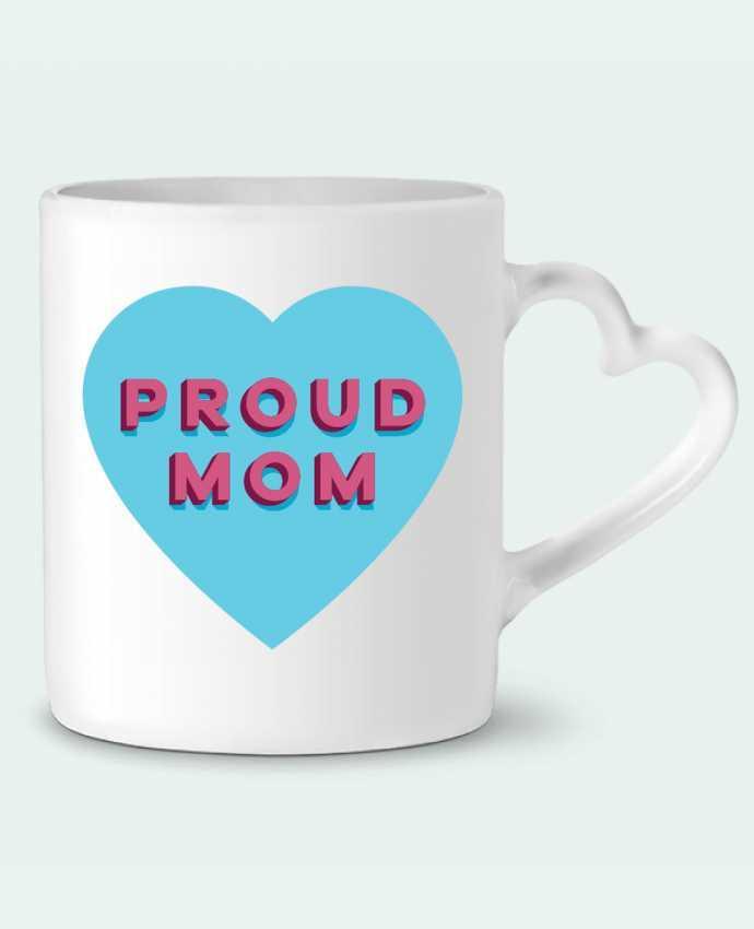 Mug Heart Proud Mom by tunetoo