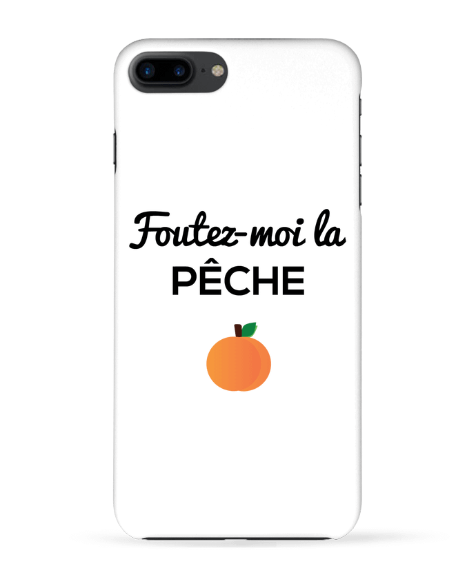 Case 3D iPhone 7+ Foutez-moi la pêche by tunetoo