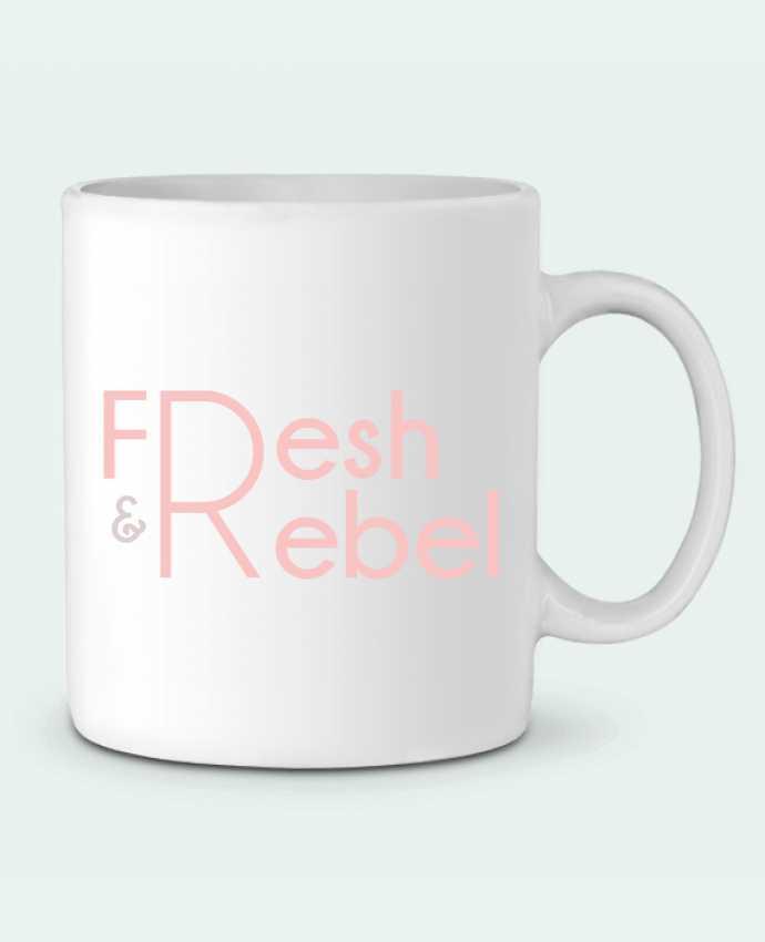 Ceramic Mug Fresh and Rebel by tunetoo