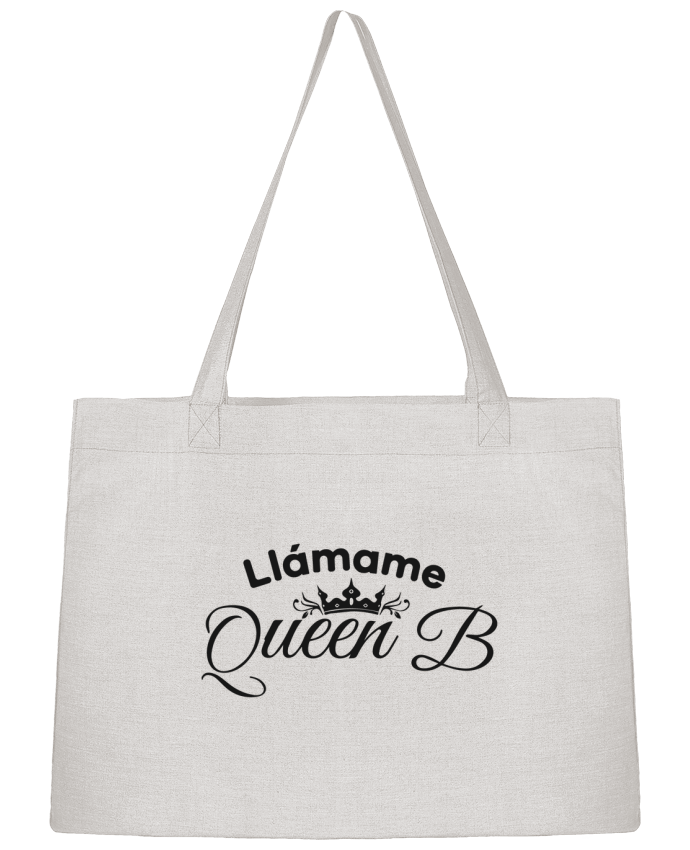 Shopping tote bag Stanley Stella Llámame Queen B by tunetoo
