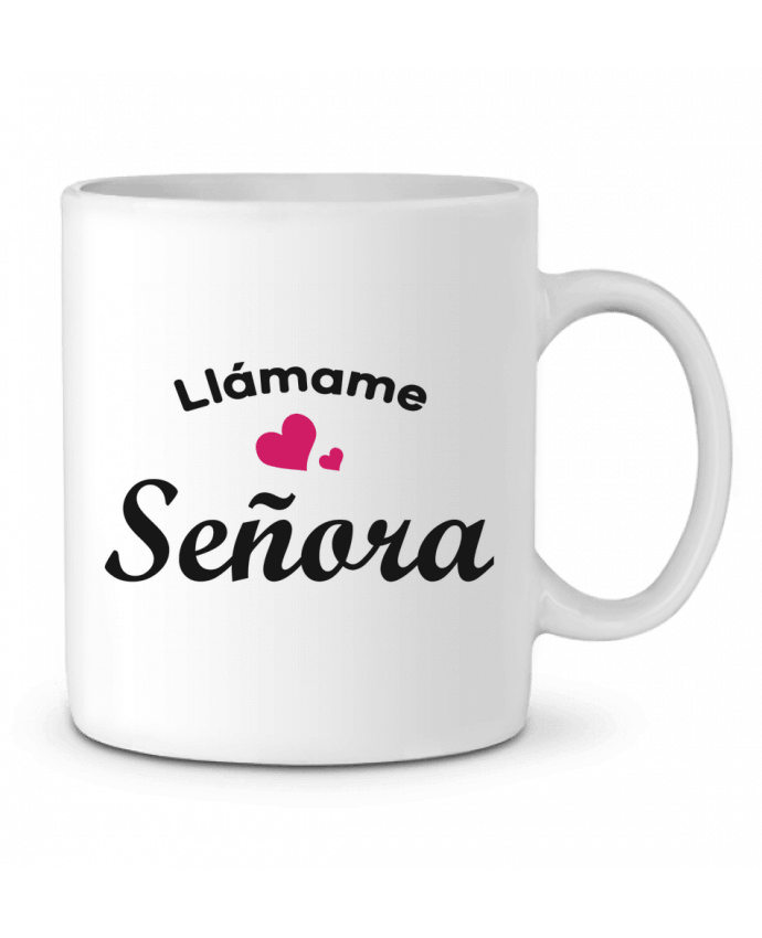 Ceramic Mug Llámame Señora by tunetoo
