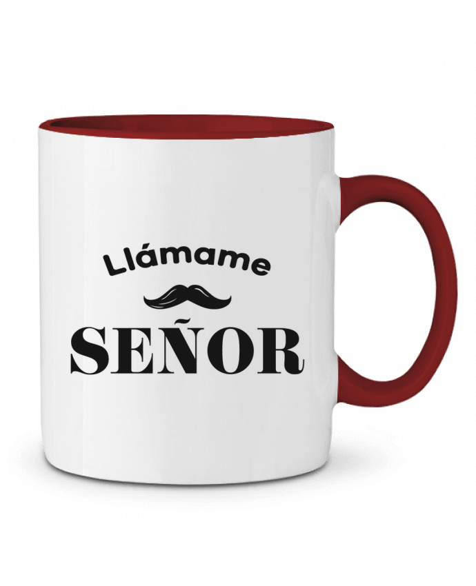 Mug bicolore Llámame Señor tunetoo