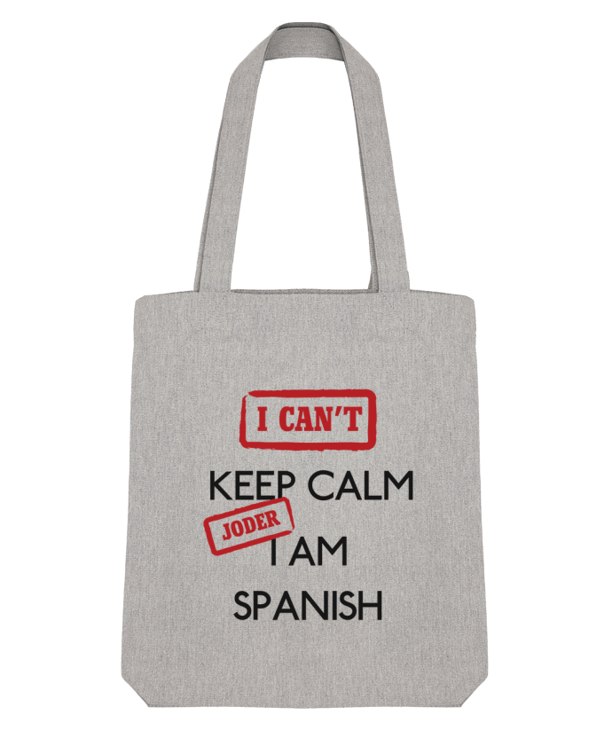 Tote Bag Stanley Stella I can't keep calm jorder I am spanish by tunetoo 