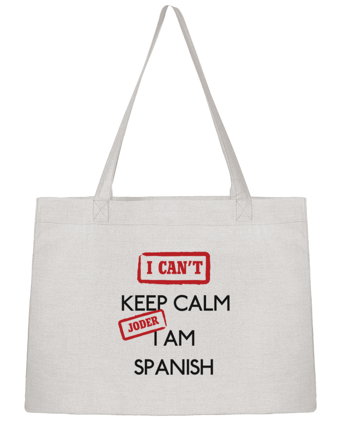 Shopping tote bag Stanley Stella I can't keep calm jorder I am spanish by tunetoo