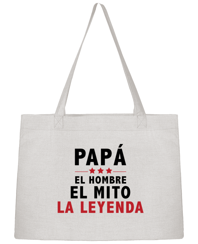 Shopping tote bag Stanley Stella PAPÁ : EL HOMBRE EL MITO LA LEYENDA by tunetoo