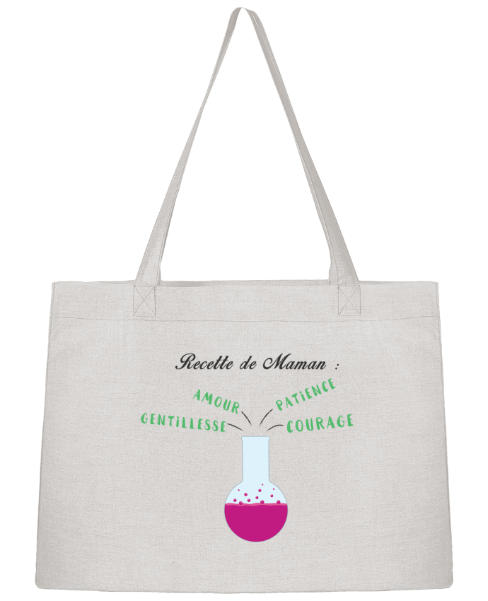 Shopping tote bag Stanley Stella Recette de maman by tunetoo