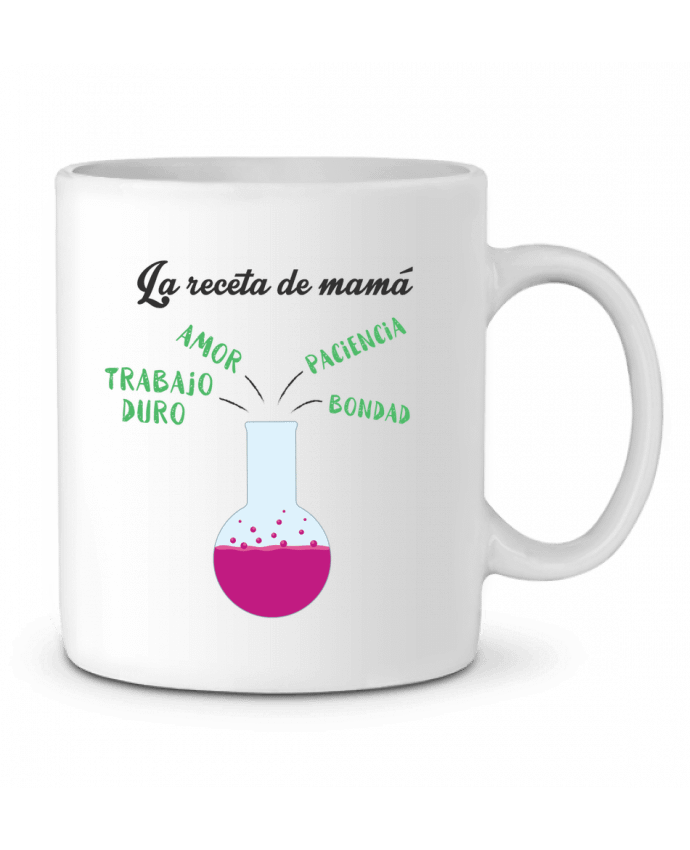 Taza Cerámica La receta de mamá por tunetoo