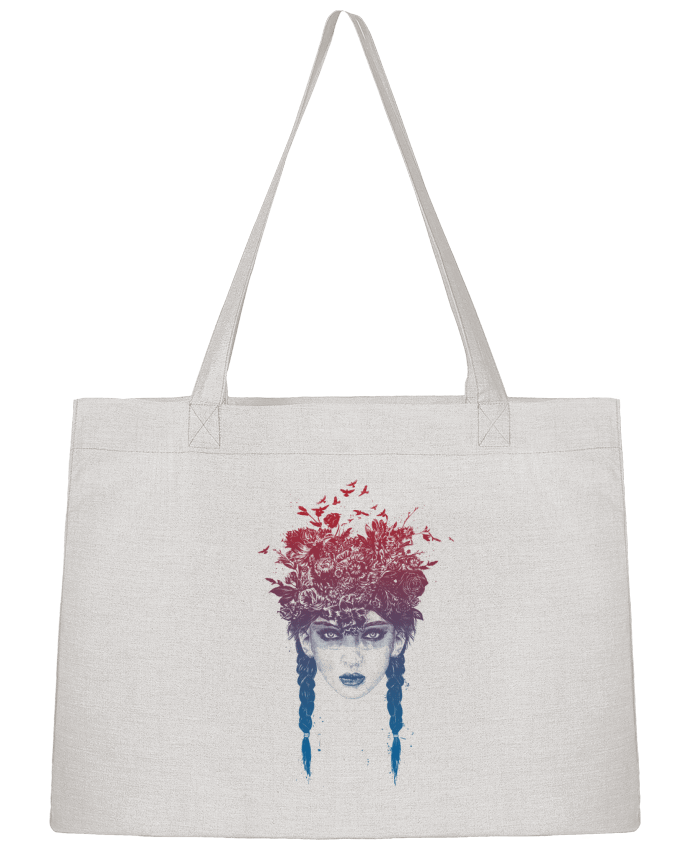 Shopping tote bag Stanley Stella Summer Queen II by Balàzs Solti