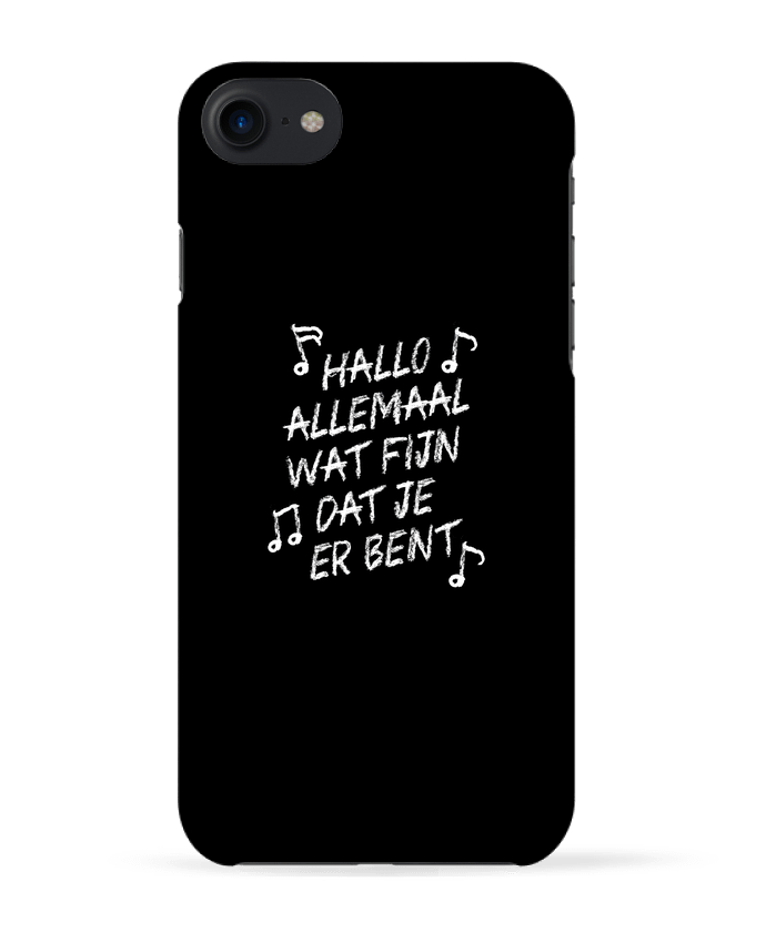COQUE 3D Iphone 7 HALLO ALLEMAAL de LaundryFactory