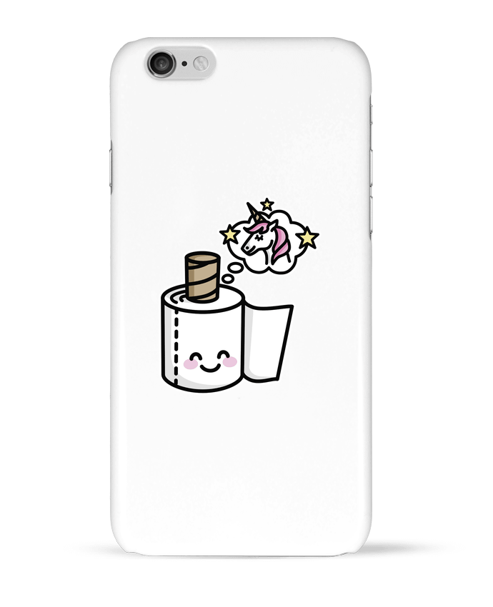 Coque iPhone 6 BEAUTIFUL UNICORN TOILET PAPER par LaundryFactory