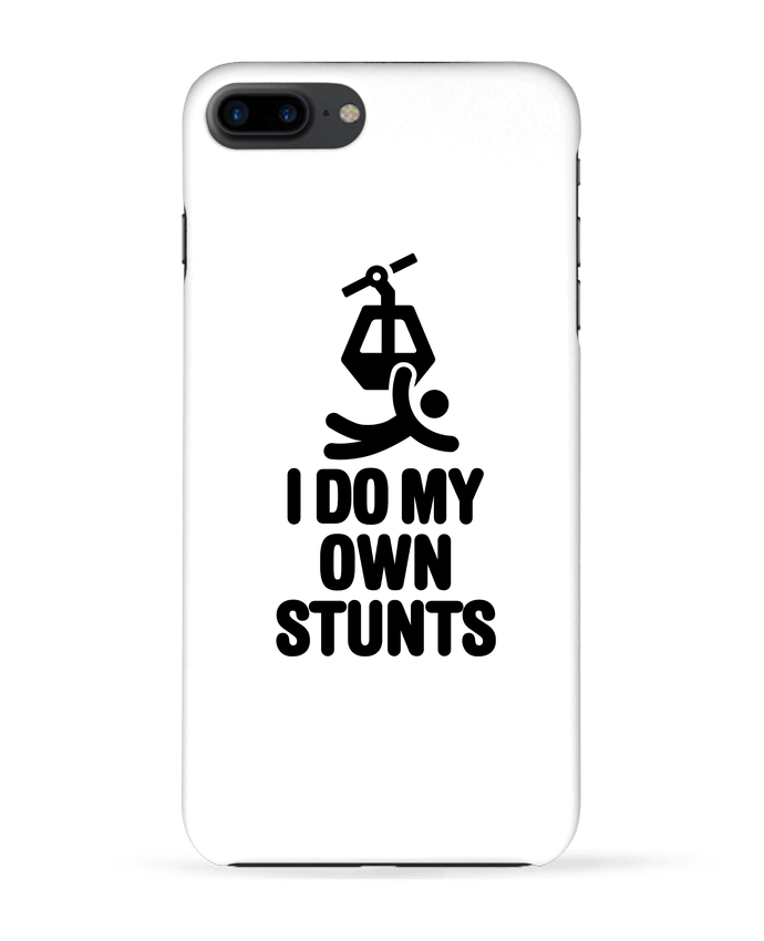 Case 3D iPhone 7+ I DO MY OWN STUNTS TELESKI Black by LaundryFactory