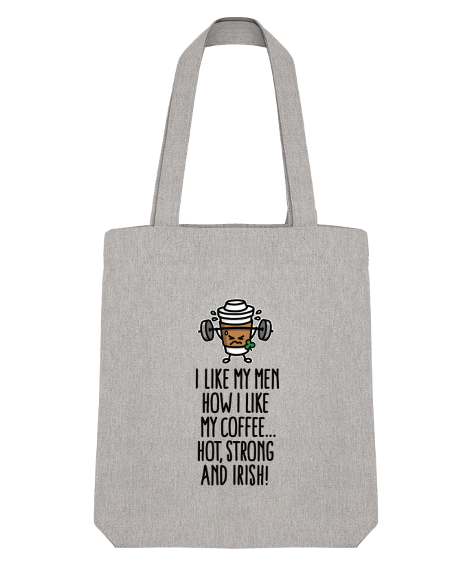 Tote Bag Stanley Stella I LIKE MY MEN HOW I LIKE MY COFFEE by LaundryFactory 