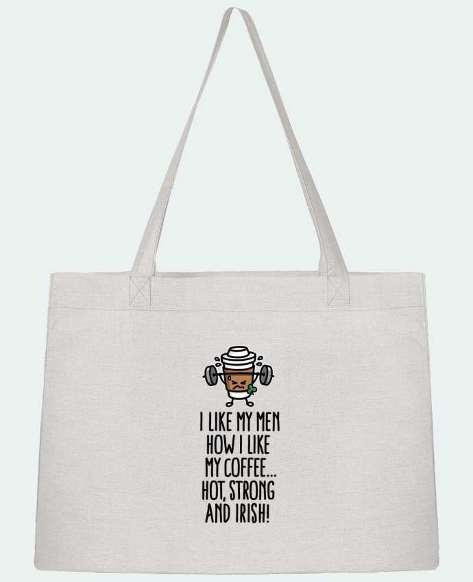 Shopping tote bag Stanley Stella I LIKE MY MEN HOW I LIKE MY COFFEE by LaundryFactory