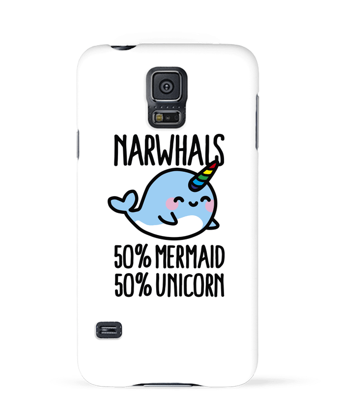 Coque Samsung Galaxy S5 NARWHALS MERMAID UNICORN par LaundryFactory