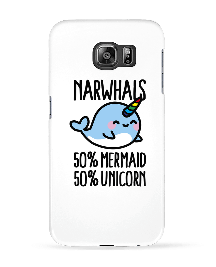 Coque Samsung Galaxy S6 NARWHALS MERMAID UNICORN - LaundryFactory