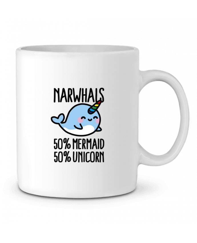 Mug  NARWHALS MERMAID UNICORN par LaundryFactory