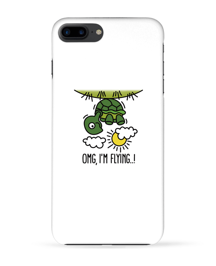 Coque iPhone 7 + OMG IM FLYING par LaundryFactory