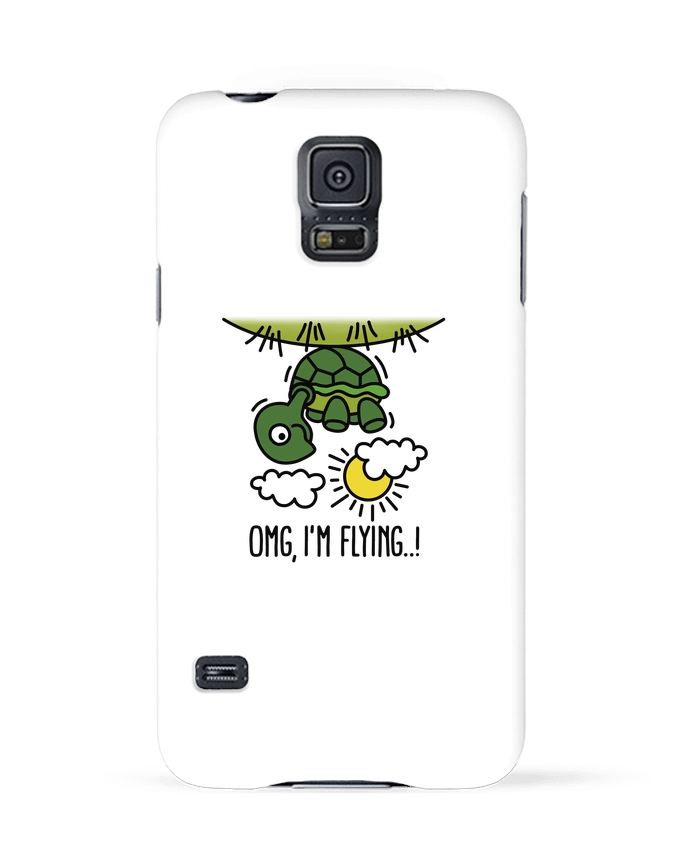 Coque Samsung Galaxy S5 OMG IM FLYING par LaundryFactory