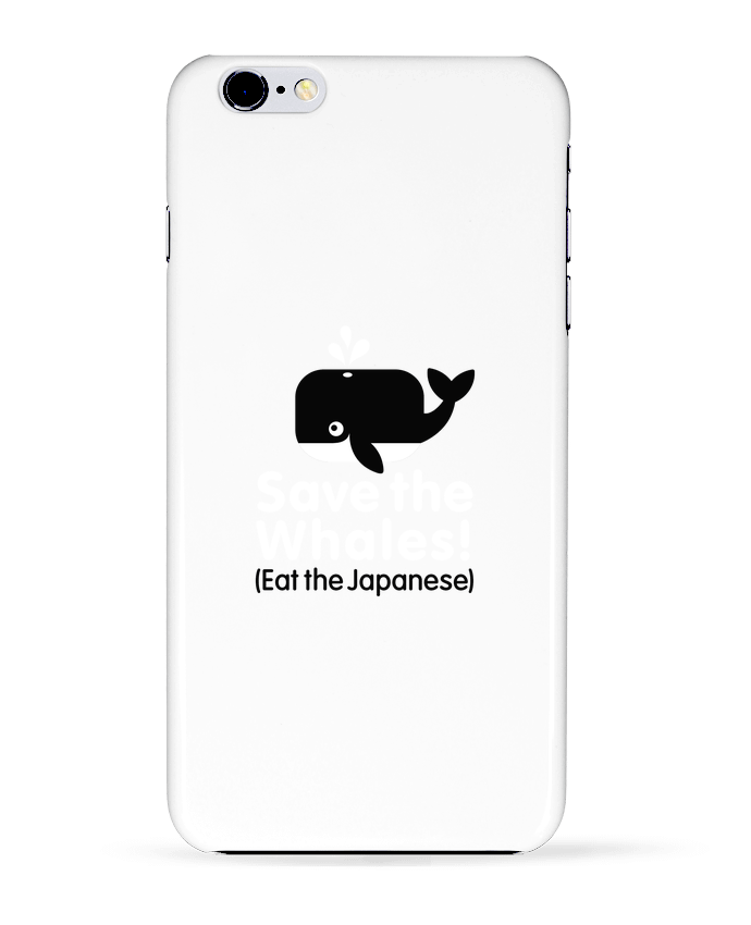 Case 3D iPhone 6+ SAVE THE WHALES EAT THE JAPANESE de LaundryFactory
