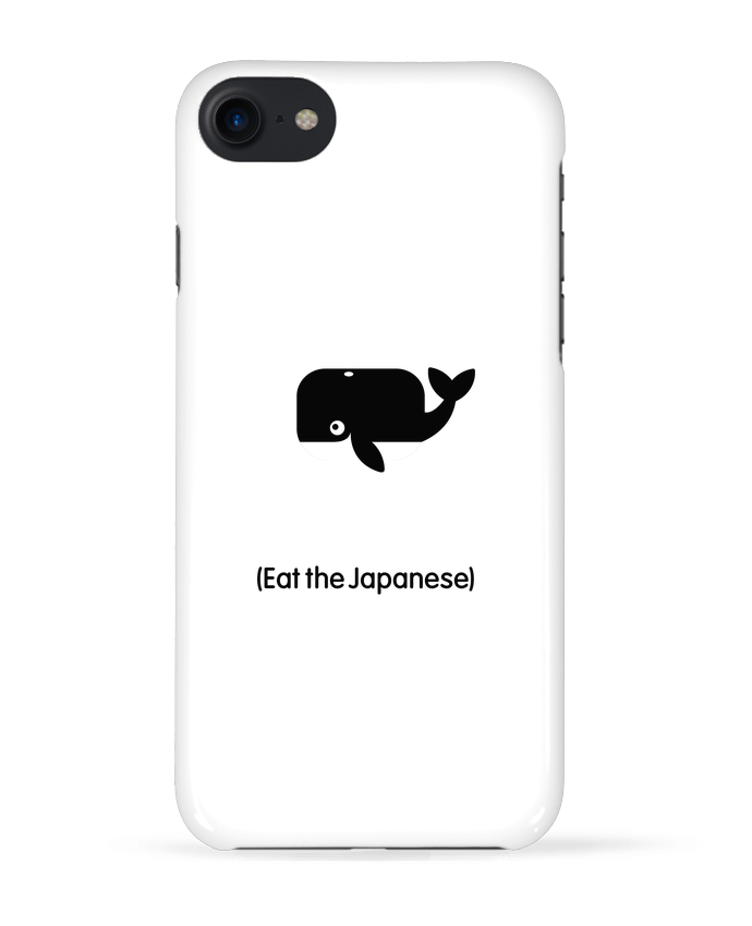 Case 3D iPhone 7 SAVE THE WHALES EAT THE JAPANESE de LaundryFactory