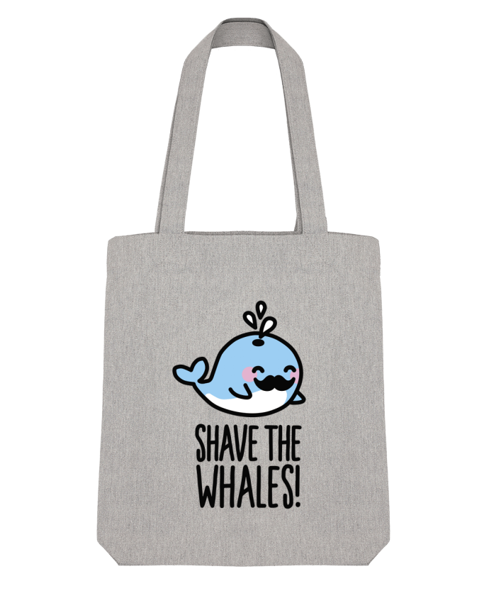 Tote Bag Stanley Stella SHAVE THE WHALES by LaundryFactory 