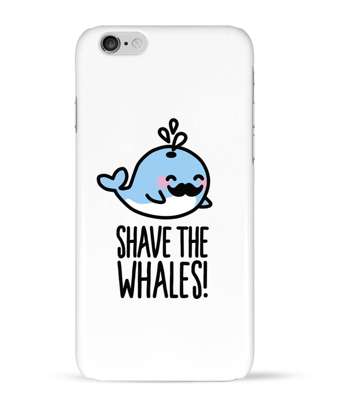 Case 3D iPhone 6 SHAVE THE WHALES by LaundryFactory