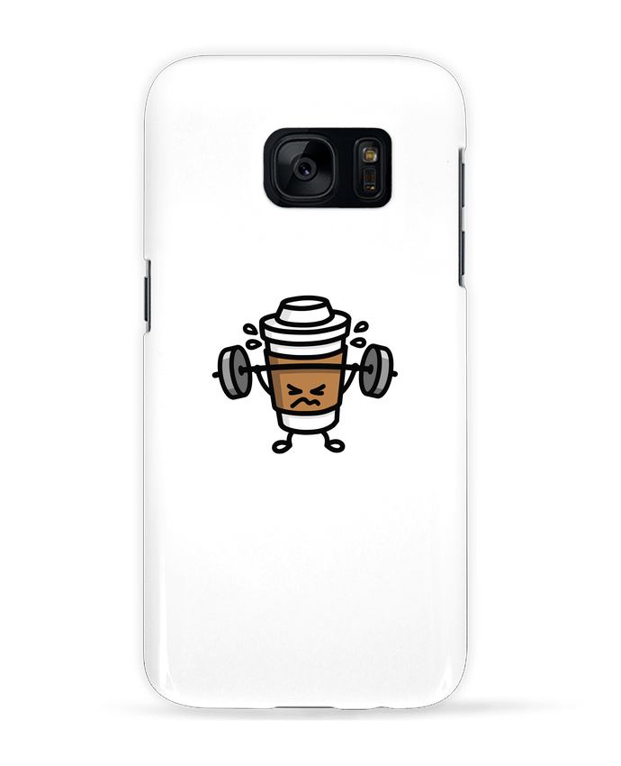 Coque 3D Samsung Galaxy S7  STRONG COFFEE SMALL par LaundryFactory