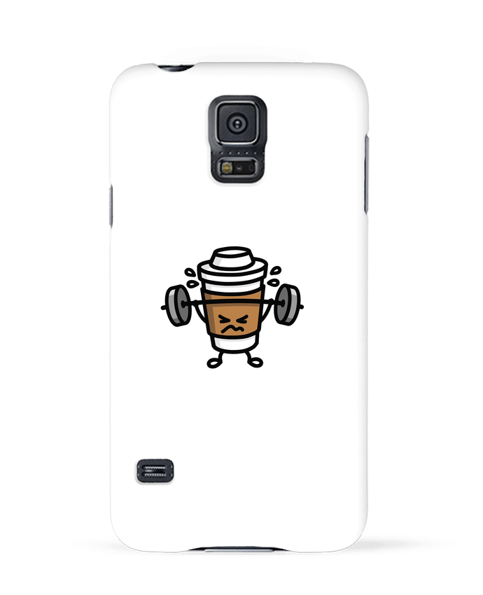 Coque Samsung Galaxy S5 STRONG COFFEE SMALL par LaundryFactory