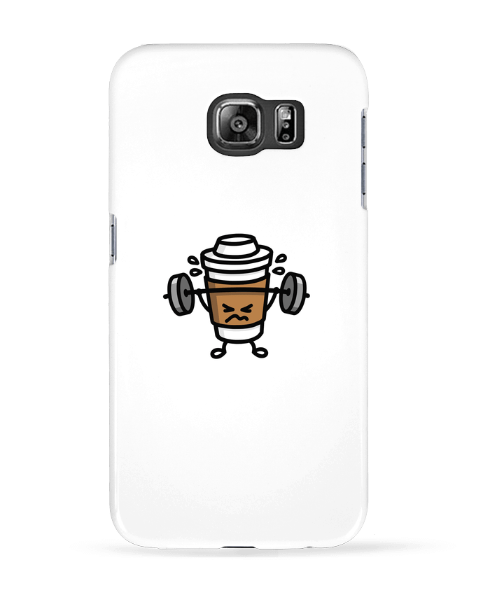 Case 3D Samsung Galaxy S6 STRONG COFFEE SMALL - LaundryFactory